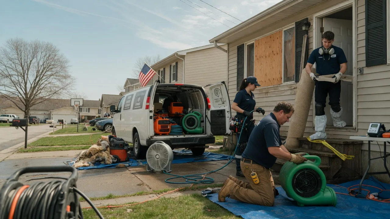 Water Damage Restoration in Otisco, IN near me